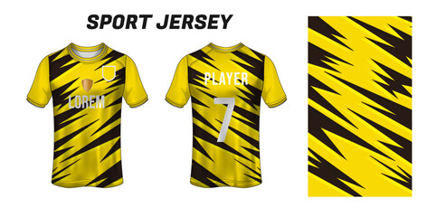 Sport jersey design fabric textile for sublimation	