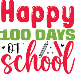happy 100 days of school