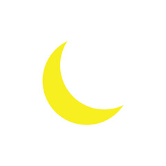 Obraz na płótnie Canvas moon logo icon