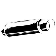 car exhaust tip icon