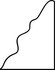 Abstract Irregular Shape Outline