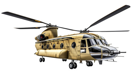 Chinook helicopter png apache helicopter png isolated twin engine helicopter png Double rotor military airlift transparent background