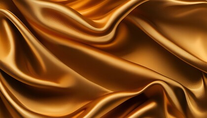 Fototapeta premium Abstract smooth dark gold textile texture