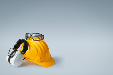 Personal protective equipment and workplace safety - obrazy, fototapety, plakaty