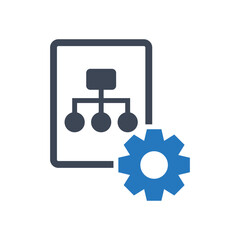 Business planning strategy vector icon