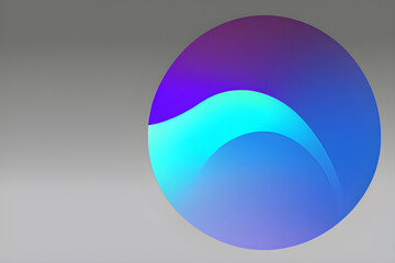 Abstract Blurred colorful gradient background. Beautiful wave backdrop. Vector illustration for your graphic design, banner, poster, card or wallpaper, theme