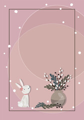 brown vase and rabbit