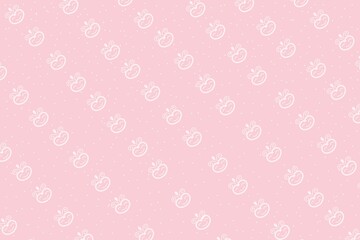 seamless pattern with hearts