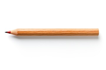 Obraz premium Wood pencil isolated on white background