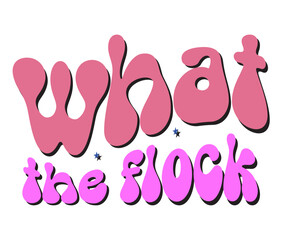 Retro Sassy Flamingo   Craft Design. T-shirt Design. Illustration