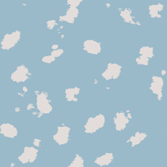 Vector Animal Skin Textile. Cheetah Dots Watercolor Seamless. Wildlife Design. Ivory Summer Leopard Spots. Vector Animal Leather Repeat Pattern. African Luxury Print. Watercolor Tie Dye Fabric.