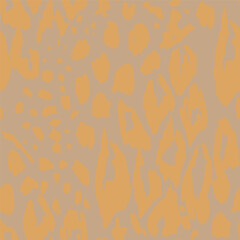 Vector Animal Leather Texture. Leopard Dots Watercolor Seamless. Savannah Paper. Tan Summer Cheetah Dots. Vector Animal Skin Repeat Pattern. Tropical Luxury Textile. Watercolor Tie Dye Print.