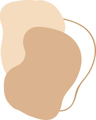 Beige Aesthetic Shape