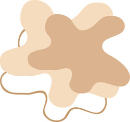 Beige Aesthetic Shape