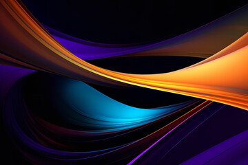 a colorful wallpaper with a purple, green and blue abstract pattern, in the style of dark yellow and dark orange