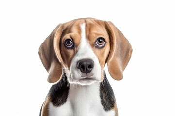 High energy beagle dog By AI