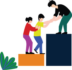 children playing in the park