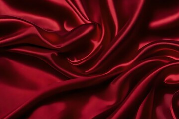 Obraz premium red satin background
