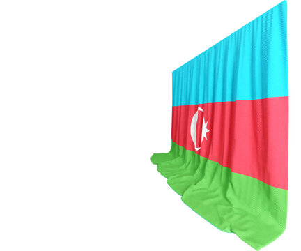 Bold colors of Bayraq flutter with patriotic 3D rendered beauty Cultural conferences enhance unity in historical backdrop