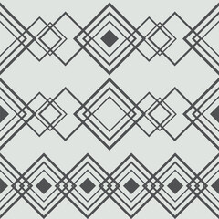 Seamless pattern with rhombus in pastel colors. Abstract geometric background. Vector illustration.