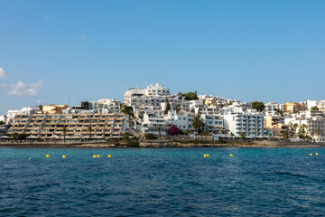 View of Figueteras, Ibiza, Spain