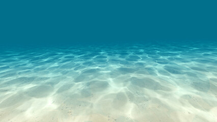 Fototapeta na wymiar Sea wave sand ocean depth sun bottom under water