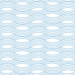 Pattern wave background element