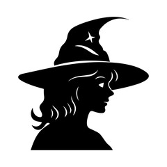 silhouette of a cowboy with hat