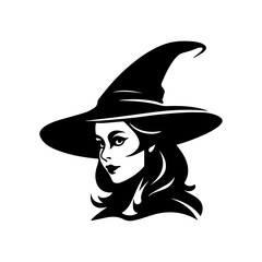 halloween witch with hat