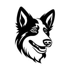 vector illustration of wolf