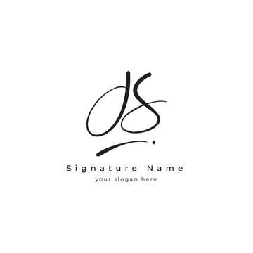 js signature logo