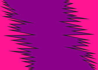Abstract background with jagged spikes pattern and with some copy space area