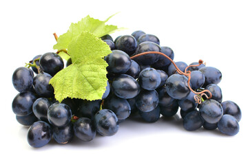 Bunch of grapes isolated