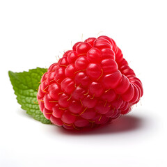 raspberry isolated on white background 