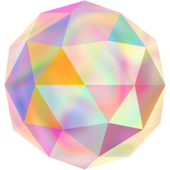 Abstract Geometric Holographic 3D Shape