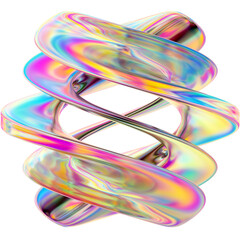 Abstract Geometric Holographic 3D Shape