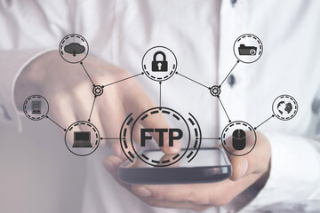 FTP. File Transfer Protocol. Internet. Technology