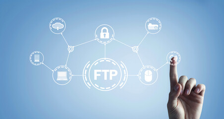 FTP. File Transfer Protocol. Internet. Technology