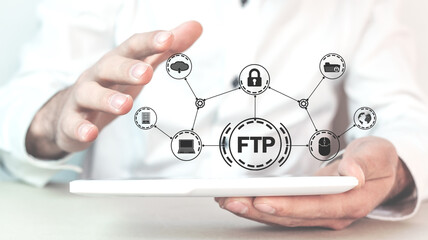 FTP. File Transfer Protocol. Internet. Technology