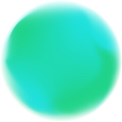 Abstract gradient yellow circle shape element