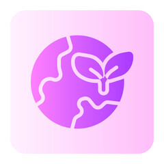 green earth gradient icon