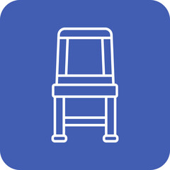 Camping chair Icon