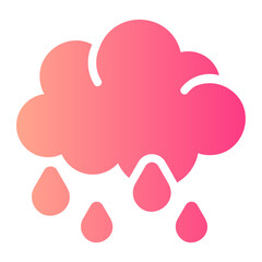 rain gradient icon