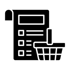 Shopping List Icon