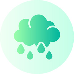 rain gradient icon