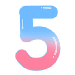 Number Five png images