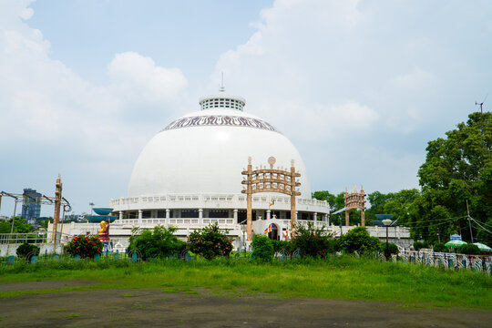 Deekshabhoomi, a Buddhist temple, It is an important Buddhist pilgrim place in India