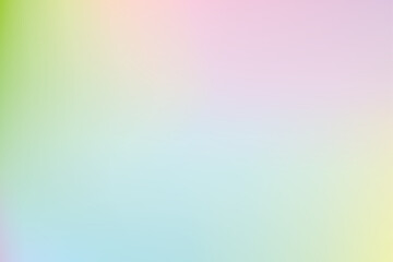 Vibrant and softly blurred abstract wallpaper background, soft color gradation background