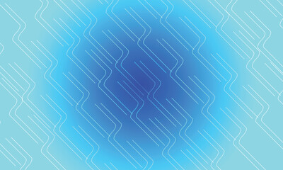 Abstract blue background with waves .