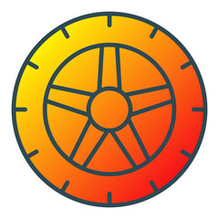 Naklejka premium Tyre Icon